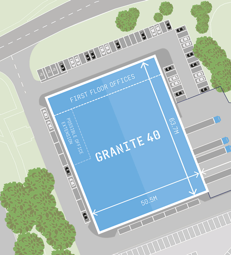 Granite 40 – High Quality Industrial, Warehouse and R & D Building